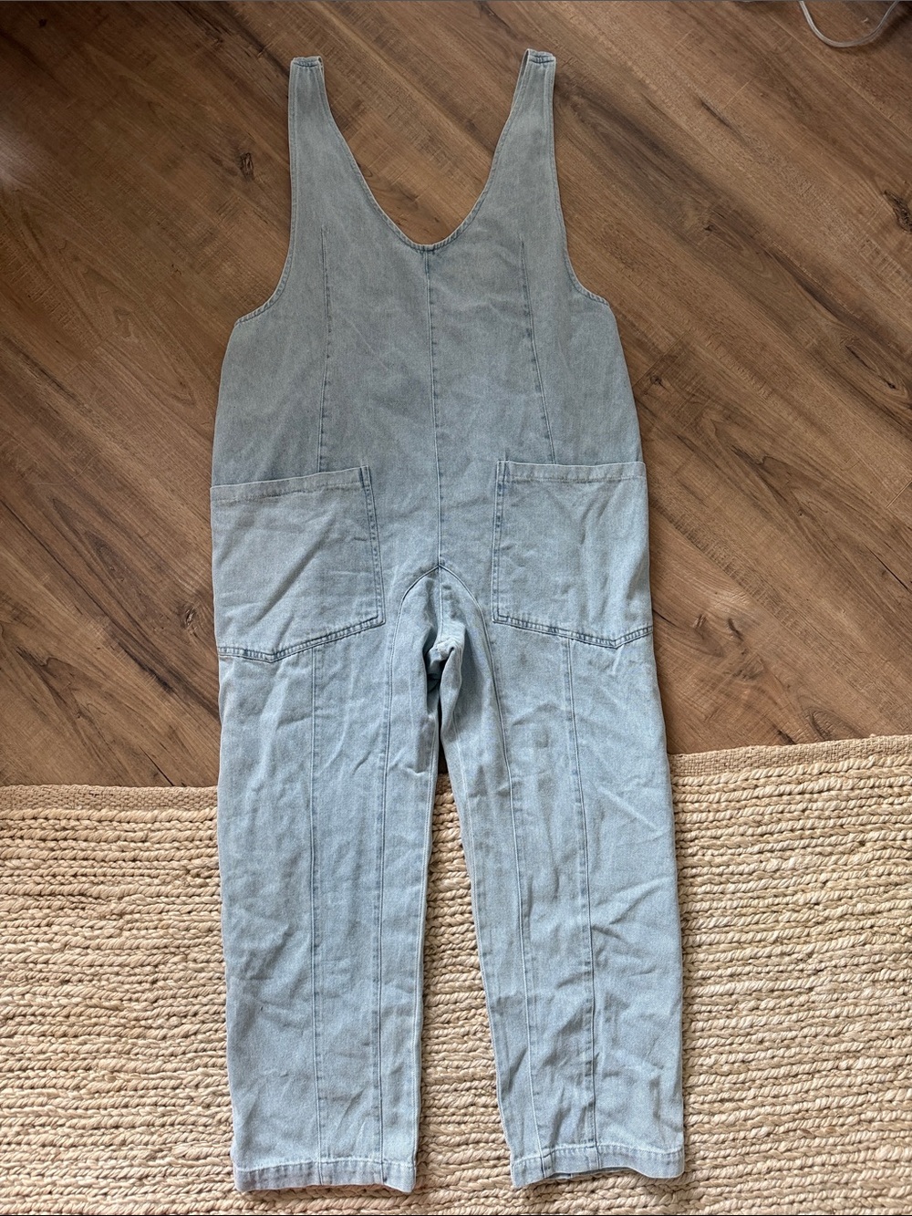 Millibon Light Blue Denim Overalls One-Piece